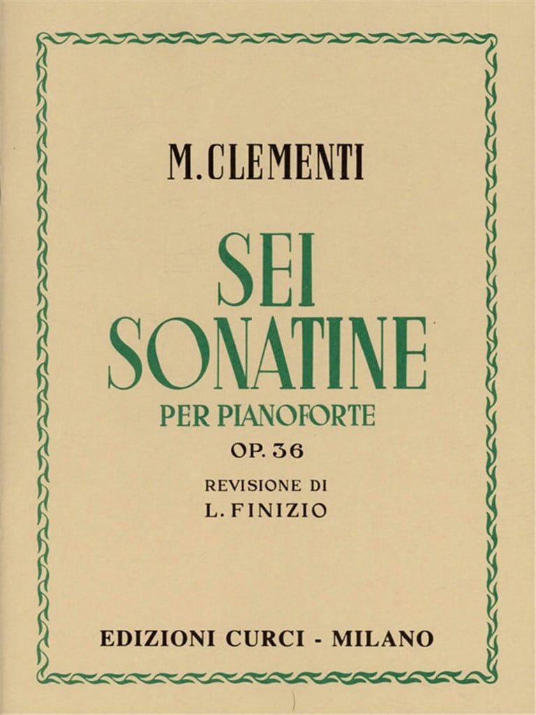Sonatine (6) Op. 36 (Finizio)